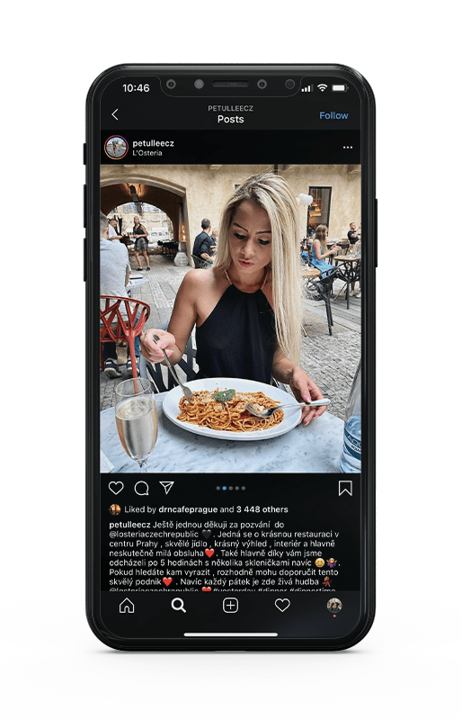 Losteria Praha Instagram