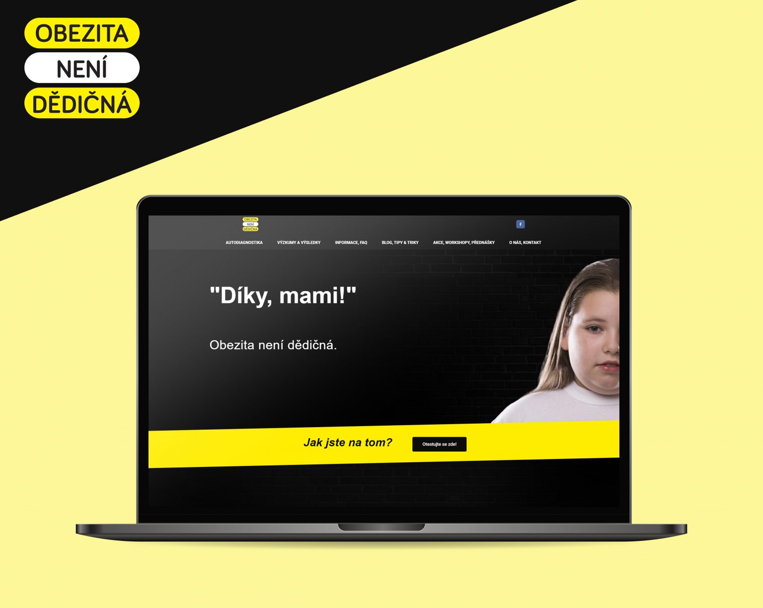 Webové stránky Obezita není dědičná